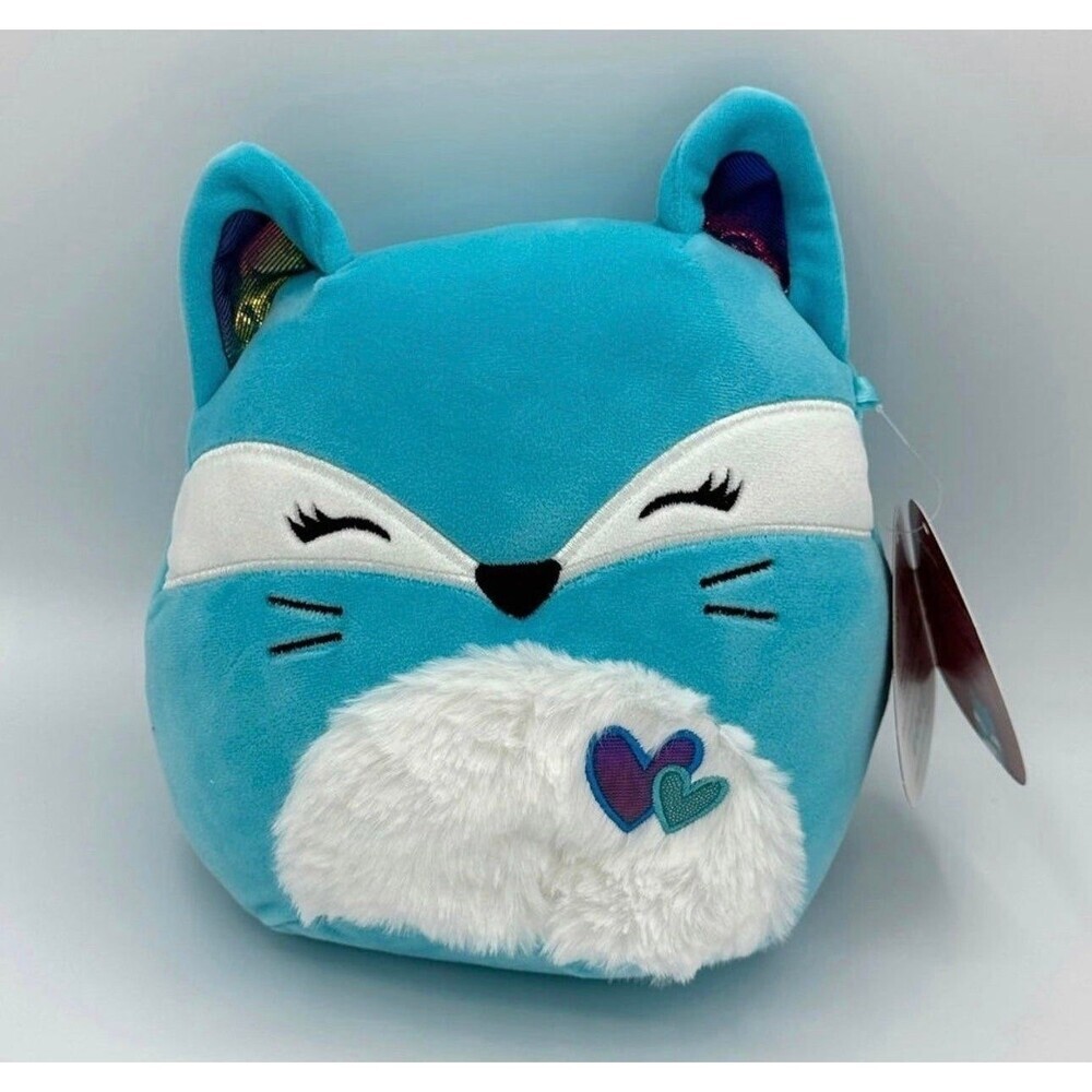 Squishmallow PANIA the Valentines Fox 8” NWT‎